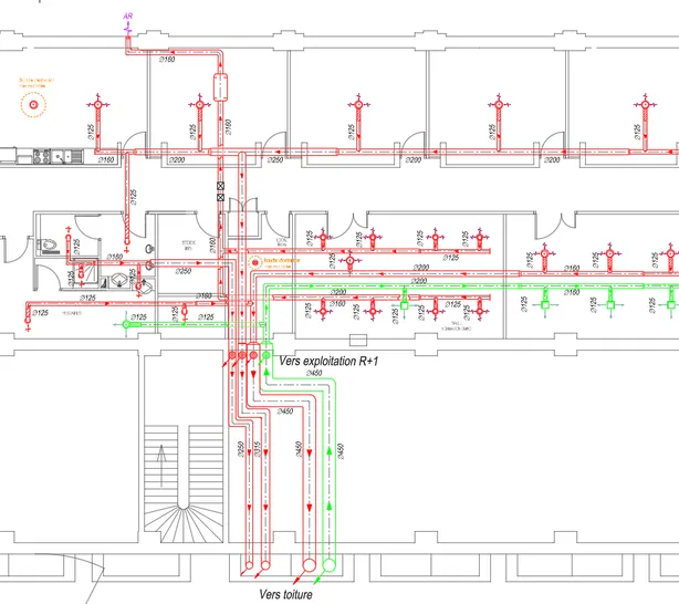 Plans des réseaux